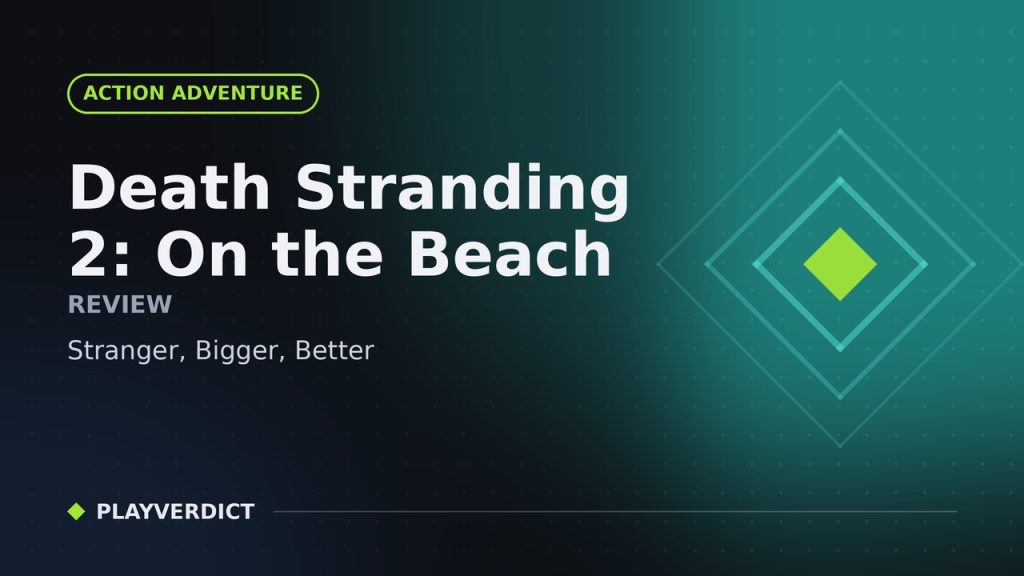 Death Stranding 2: On the Beach Review – Stranger, Bigger, Better cover