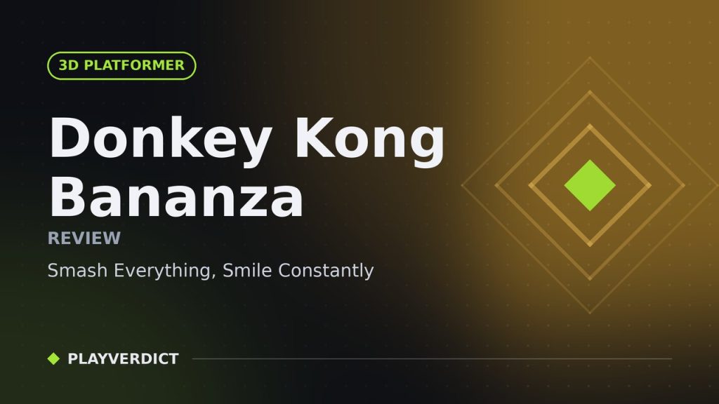 Donkey Kong Bananza Review – Smash Everything, Smile Constantly cover