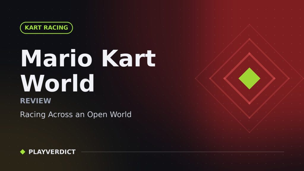 Mario Kart World Review – Racing Across an Open World cover