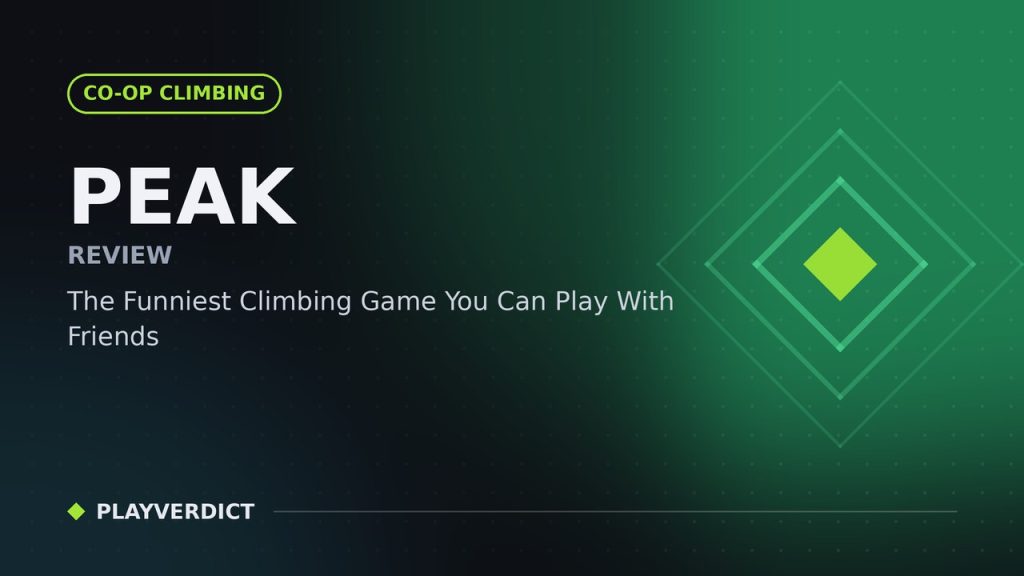 PEAK Review – The Funniest Climbing Game You Can Play With Friends cover